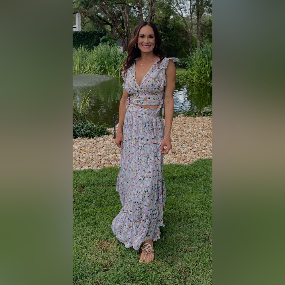 Free People Floral Maxi Dress - Multicolor